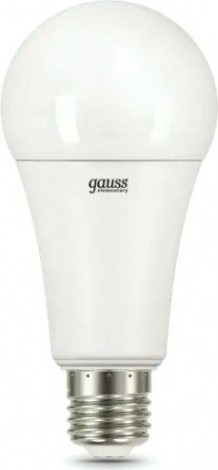 Лампа светодиодная GAUSS A67 elementary a67 25w 2150lm 6500k e27 led [73235]