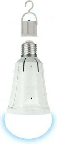 Лампа светодиодная GAUSS A80 12w 900lm 4100k е27 авар. с li-ion аккумулятором l [102002212]