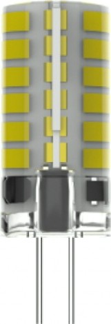Лампа светодиодная GAUSS Elementary G4 AC180-240V 5W 400lm 3000K силикон [18015]