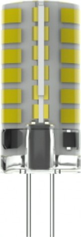 Лампа светодиодная GAUSS Elementary G4 AC180-240V 5W 400lm 4100K силикон [18025]