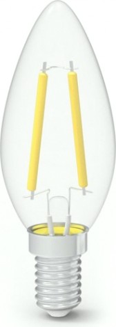 Лампа светодиодная GAUSS Filament Cвеча E14 7W 580lm 4100К LED (в упаковке 3шт) [103901207T]