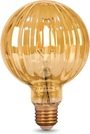 Лампа светодиодная GAUSS G100 filament 4w 380lm 2400к е27 golden baloon led [147802004]