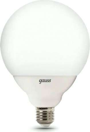 Лампа светодиодная GAUSS G125 22w 1900lm 4100k e27 led [105102222]