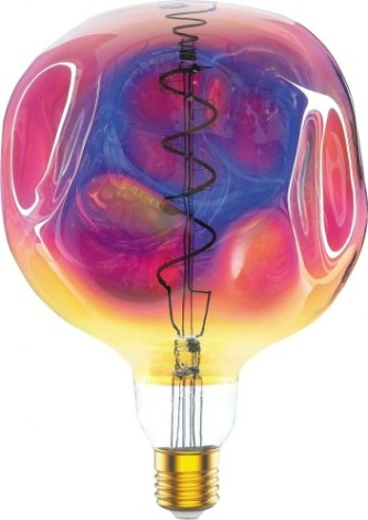 Лампа светодиодная GAUSS G150 filament 5w 250lm 1800к е27 rainbow led [1007802103]