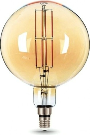 Лампа светодиодная GAUSS G200 filament 8w 780lm 2400к е27 golden led [153802008]