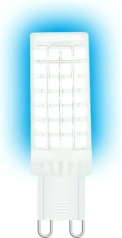 Лампа светодиодная GAUSS G9 ac185-265v 5,5w 580lm 6500k керамика диммируемая [107309355-D]