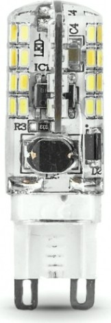 Лампа светодиодная GAUSS G9 g9 ac150-265v 3w 230lm 2700k силикон led [107709103]
