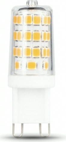 Лампа светодиодная GAUSS G9 g9 ac185-265v 3w 280lm 2700k керамика диммируемая [107309103]