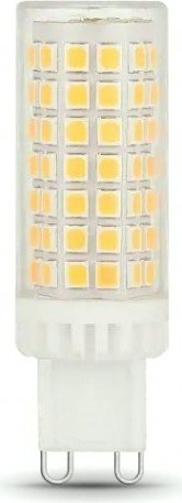 Лампа светодиодная GAUSS G9 g9 ac185-265v 5,5w 550lm 3000k керамика диммируема [107309155-D]