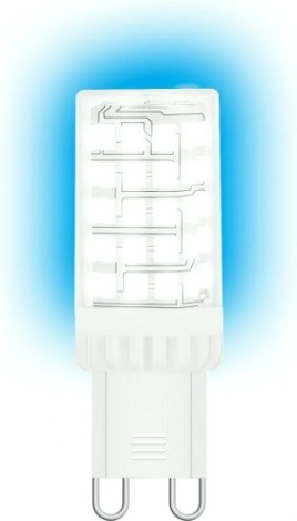 Лампа светодиодная GAUSS G9 g9 ac185-265v 5,5w 560lm 4100k керамика led [107009206]