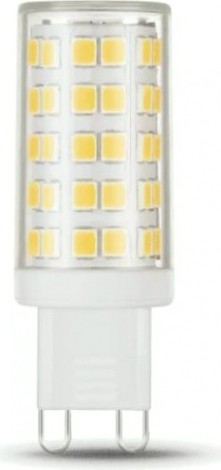 Лампа светодиодная GAUSS G9 g9 ac185-265v 5w 500lm 2700k керамика led [107309105]
