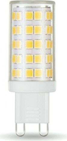 Лампа светодиодная GAUSS G9 g9 ac185-265v 5w 520lm 4100k керамика led [107309205]