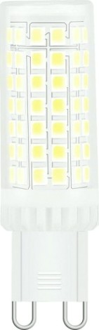 Лампа светодиодная GAUSS G9 g9 ac185-265v 6,5w 700lm 6500k керамика led [107309306]