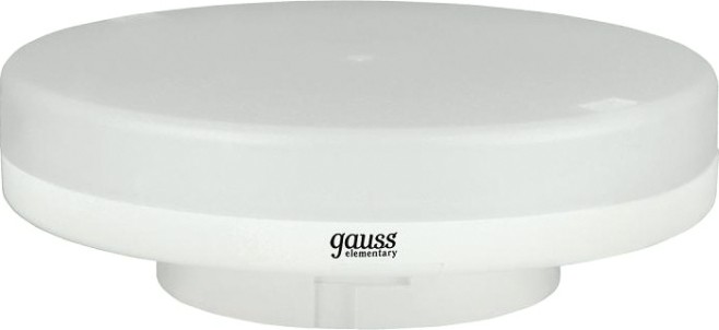 Лампа светодиодная GAUSS GX53 elementary 15w 1140lm 6500k led [83835]