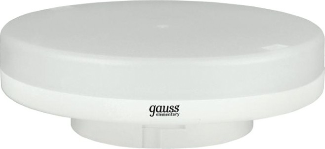 Лампа светодиодная GAUSS GX53 elementary 9w 680lm 4100k led [83829]