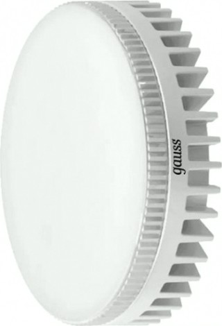 Лампа светодиодная GAUSS GX53 led 8w 2700k [LD108008108]