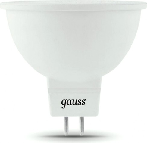 Лампа светодиодная GAUSS MR16 7w 630lm 4100k gu5.3 led [101505207]