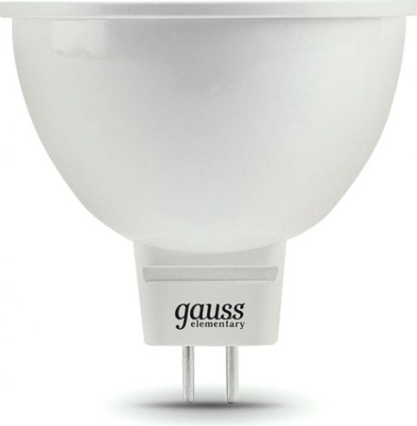Лампа светодиодная GAUSS MR16 elementary 9w 660lm 4100k gu5.3 led [13529]