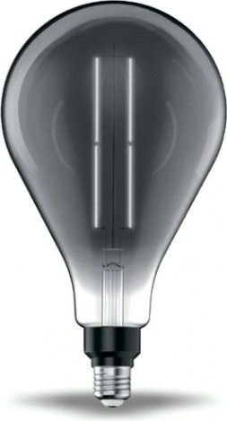 Лампа светодиодная GAUSS PS160 filament 6w 330lm 4000к е27 gray straight led [179802205]