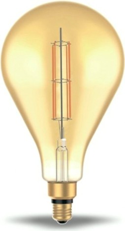 Лампа светодиодная GAUSS PS160 filament 6w 890lm 2700к е27 golden straight led [179802118]