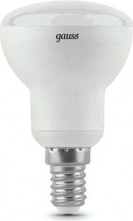 Лампа светодиодная GAUSS R50 r50 6w 500lm 3000k е14 led [106001106]