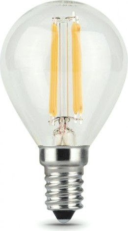 Лампа светодиодная GAUSS Шар filament шар 11w 750lm 4100к е14 led [105801211]
