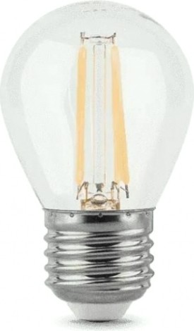 Лампа светодиодная GAUSS Шар filament шар 5w 420lm 2700к е27 led [105802105]