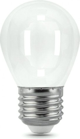 Лампа светодиодная GAUSS Шар filament шар 5w 420lm 2700к е27 milky led [105202105]