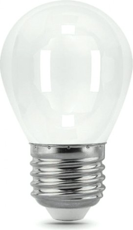 Лампа светодиодная GAUSS Шар filament шар 5w 450lm 4100к е27 milky led [105202205]