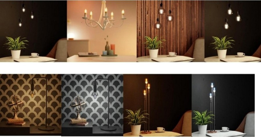 Лампа светодиодная GAUSS Smart home filament а60 6,5w 806lm 2000-6500к e27 [1220112]