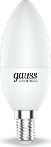 Лампа светодиодная GAUSS Smart home с37 5w 470lm 2700к е14 диммируемая led [1100112]