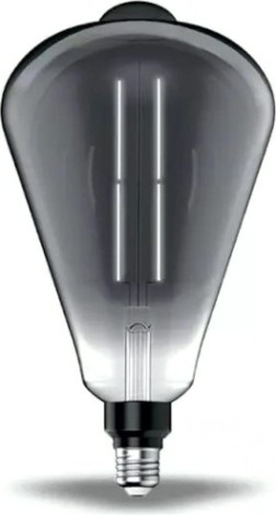 Лампа светодиодная GAUSS ST164 filament 6w 330lm 4000к е27 gray straight led [157802205]