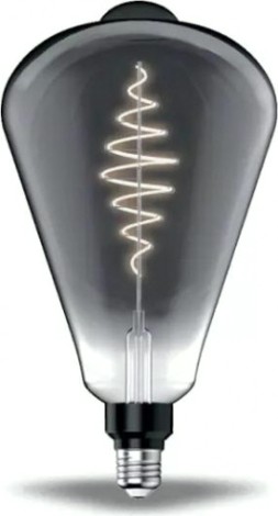 Лампа светодиодная GAUSS ST164 filament 8.5w 165lm 1800к е27 gray flexible led [157802005]