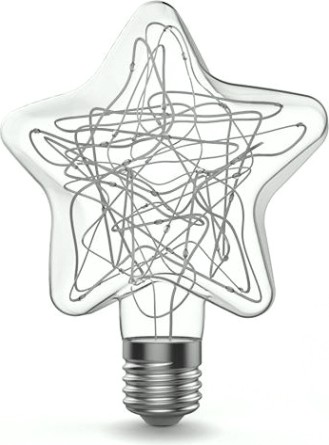 Лампа светодиодная GAUSS Star filament 2w е27 rgb led [160802008]