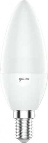 Лампа светодиодная GAUSS Свеча 6w e14 rgbw+димирование led [103101406]