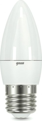 Лампа светодиодная GAUSS Свеча 9.5w 950lm 4100к e27 led [103102210]