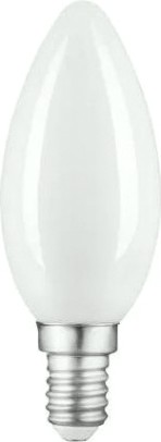 Лампа светодиодная GAUSS Свеча filament 9w 590lm 3000к е14 milky led [103201109]