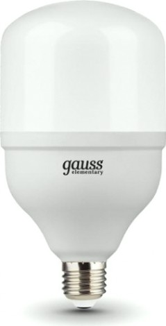 Лампа светодиодная GAUSS T100 elementary 32w 2600lm 4000k e27 led [63223]
