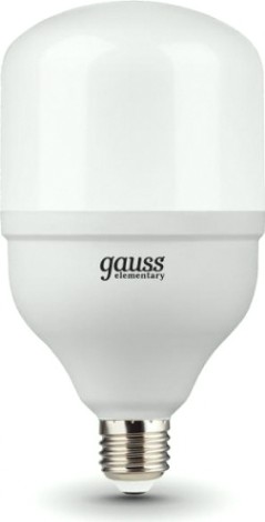 Лампа светодиодная GAUSS T100 elementary 32w 2700lm 6500k e27 led [63233]
