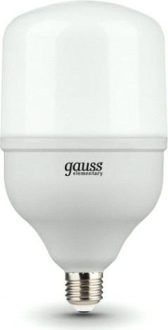 Лампа светодиодная GAUSS T120 elementary 42w 3700lm 6500k e27 led [63234]