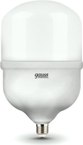 Лампа светодиодная GAUSS T160 elementary 60w 5600lm 6500k e27 led [63236]