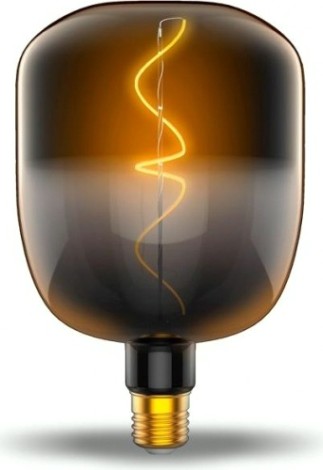 Лампа светодиодная GAUSS V140 filament 5w 200lm 1800к е27 black-clear flexible l [1008802105]