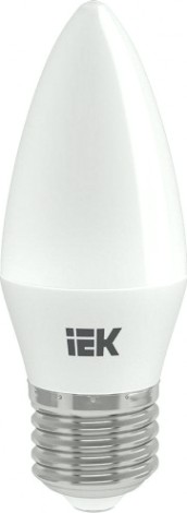 Лампа светодиодная IEK C35 7вт 4000к Е14 свеча (уп.3шт) [LLE-C35-07-230-40-E14-3]