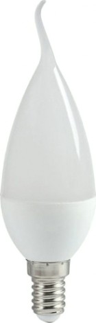 Лампа светодиодная IEK С35 5Вт 3000К Е14 Свеча на ветру [LLE-CB35-5-230-30-E14]