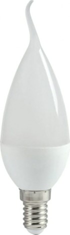 Лампа светодиодная IEK С35 7Вт 4000К E14 Свеча на ветру [LLE-CB35-7-230-40-E14]