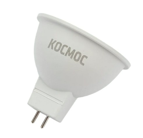 Лампа светодиодная КОСМОС 10.5W JCDR 230V GU5.3 6500K [LkecLED10.5wJCDRC65]