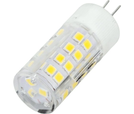 Лампа светодиодная КОСМОС 5Вт G4 12В 4500К силикон [LksmLED5wJCG412v45]