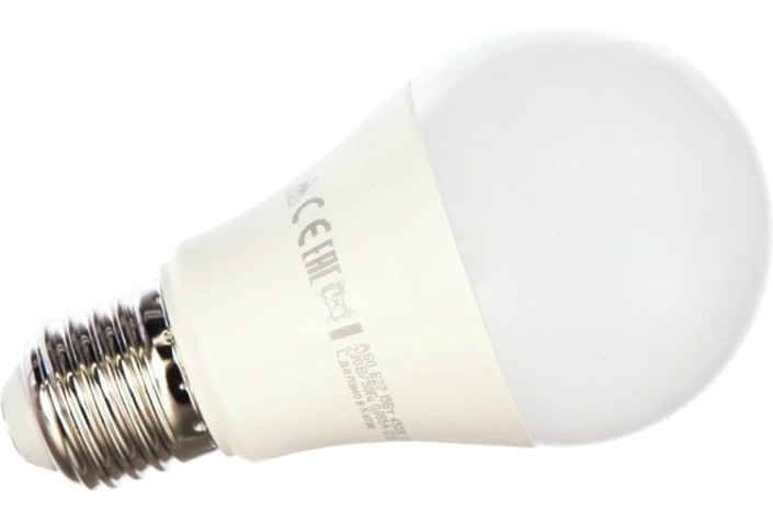 Лампа светодиодная КОСМОС А60 15W Е27 4500K [LkecLED15wA60E2745]