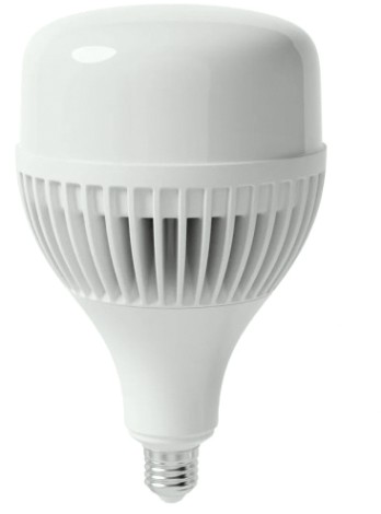 Лампа светодиодная КОСМОС HWLED 100W 220V E27 6500K переходник на E40 [LksmHWLED100WE2765]