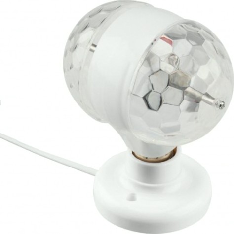 Лампа светодиодная Neon-Night Е27 двойная на подставке с цоколем [601-250]